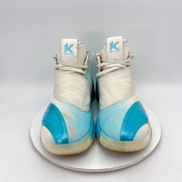 Anta KT6 Klay Thompson Nature Flow Men Size 15 White Blue Strap Basketball Shoes - Picture 2 of 11